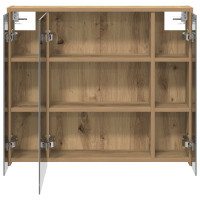 Produktbild för Badrumsspegelskåp Artisan Ek 73,5 x 16 x 62,5 cm