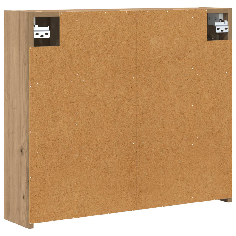 Produktbild för Badrumsspegelskåp Artisan Ek 73,5 x 16 x 62,5 cm