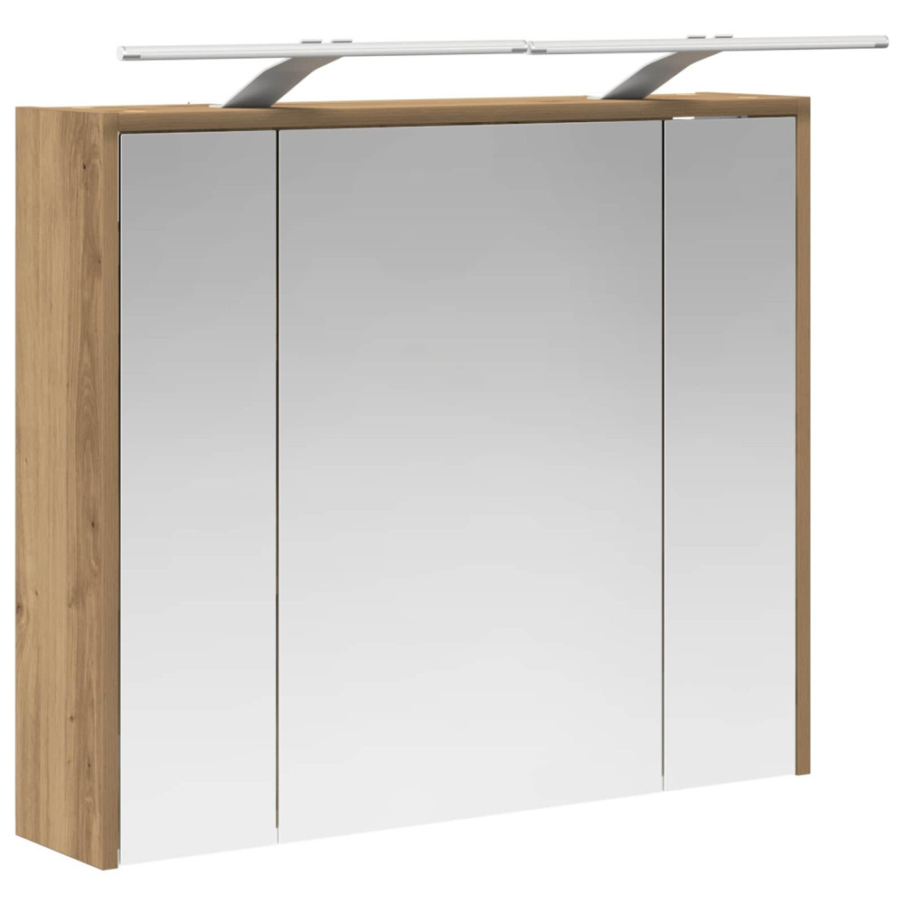 Produktbild för Badrumsspegelskåp Artisan Ek 73,5 x 16 x 62,5 cm