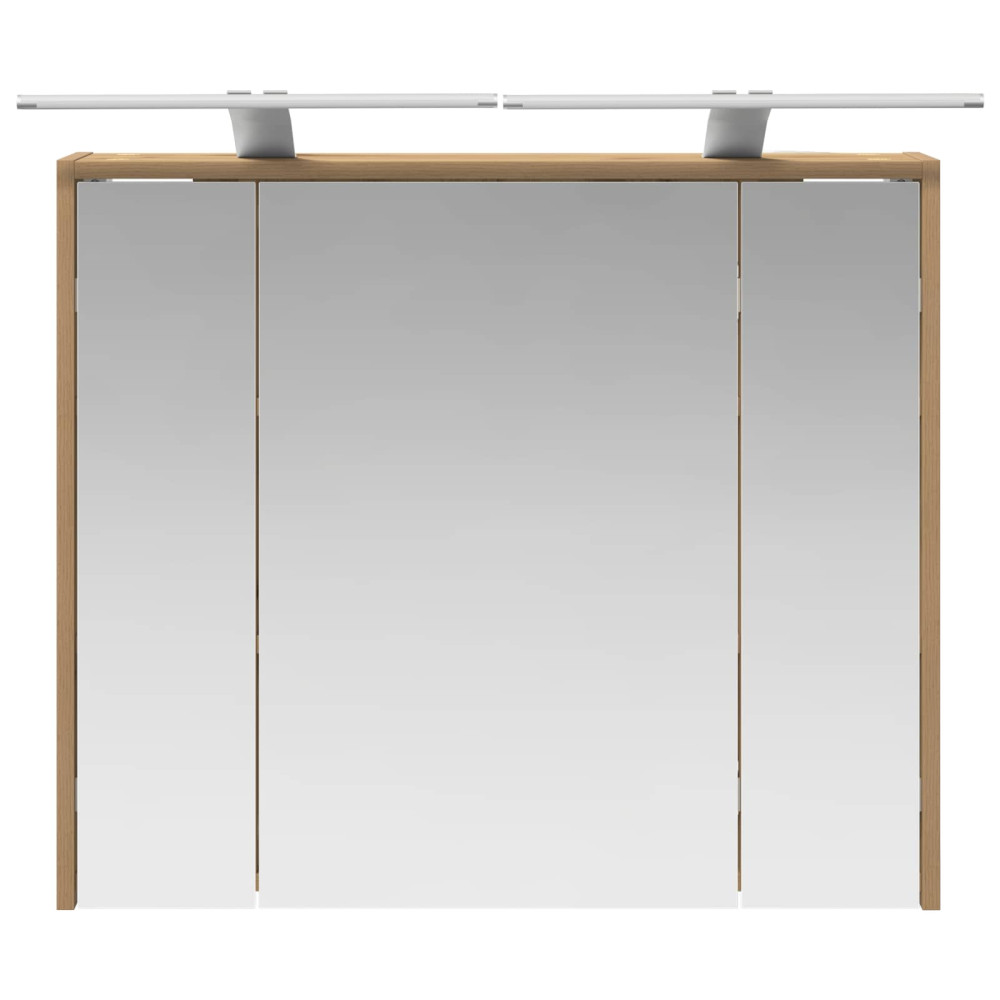 Produktbild för Badrumsspegelskåp Artisan Ek 73,5 x 16 x 62,5 cm