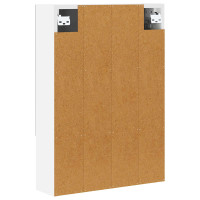 Produktbild för Badrumsspegelskåp Vit 50 x 14,5 x 70 cm Konstruerat trä