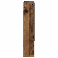 Produktbild för Badrumsspegelskåp Gammalt trä 50 x 14,5 x 70 cm Konstruerat trä