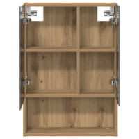 Produktbild för Badrumsspegelskåp Artisan Ek 50 x 14,5 x 70 cm Konstruerat trä
