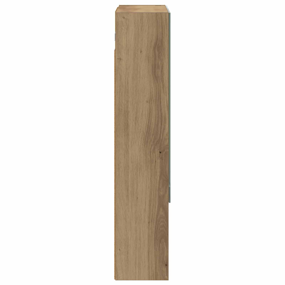 Produktbild för Badrumsspegelskåp Artisan Ek 50 x 14,5 x 70 cm Konstruerat trä