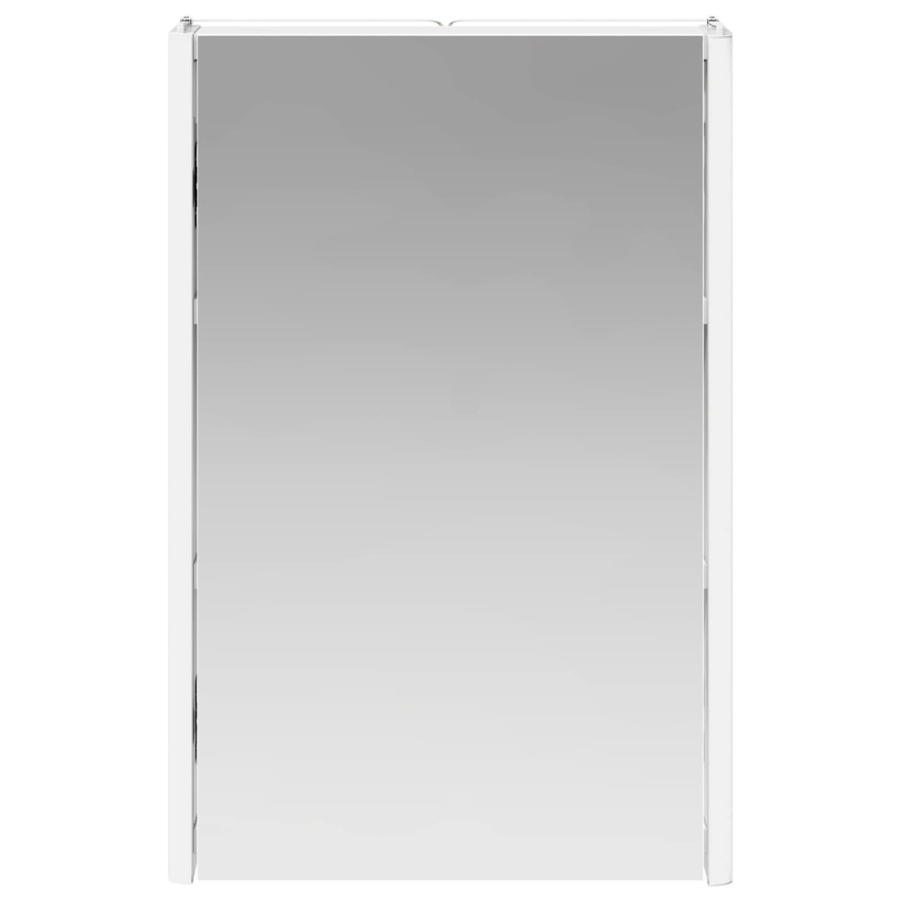 Produktbild för Badrumsspegelskåp för Vit 33 x 11,5 x 50 cm Konstruerat trä