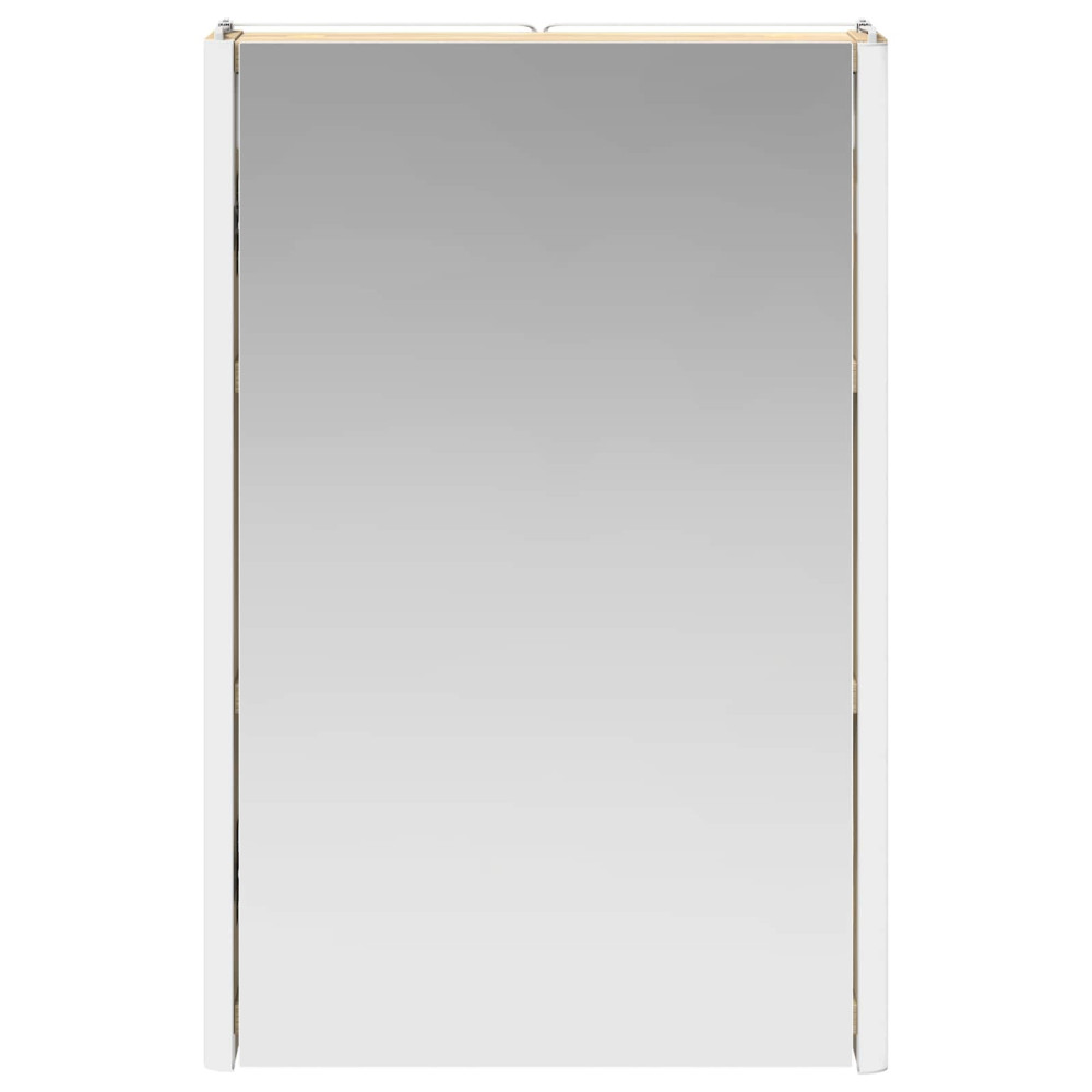 Produktbild för Badrumsspegelskåp Sonoma-ek 33 x 11,5 x 50 cm Konstruerat trä