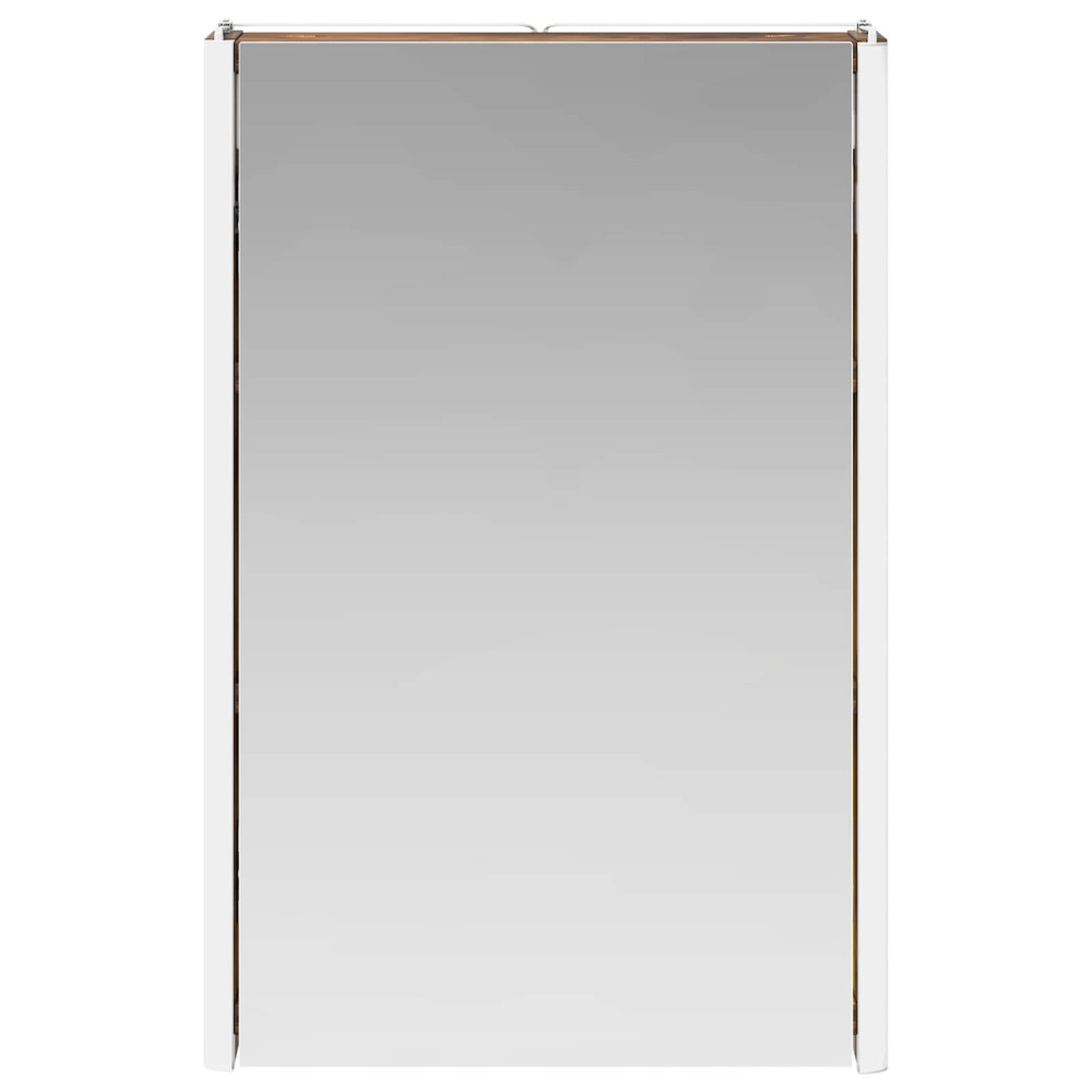 Produktbild för Badrumsspegelskåp för Rökt ek 33 x 11,5 x 50 cm
