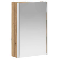 Produktbild för Badrumsspegelskåp Artisan Ek 33 x 11,5 x 50 cm Konstruerat trä