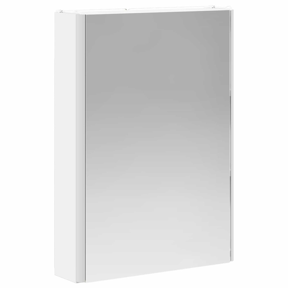 Produktbild för Badrumsspegelskåp för Vit 43 x 11,5 x 60,5 cm Konstruerat trä