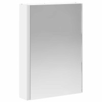 Produktbild för Badrumsspegelskåp för Vit 43 x 11,5 x 60,5 cm Konstruerat trä