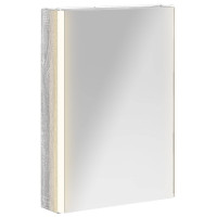 Produktbild för Badrumsspegelskåp Grå Sonoma 43 x 11,5 x 60,5 cm