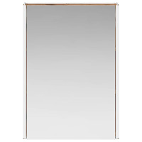 Produktbild för Badrumsspegelskåp Gammalt trä 43 x 11,5 x 60,5 cm