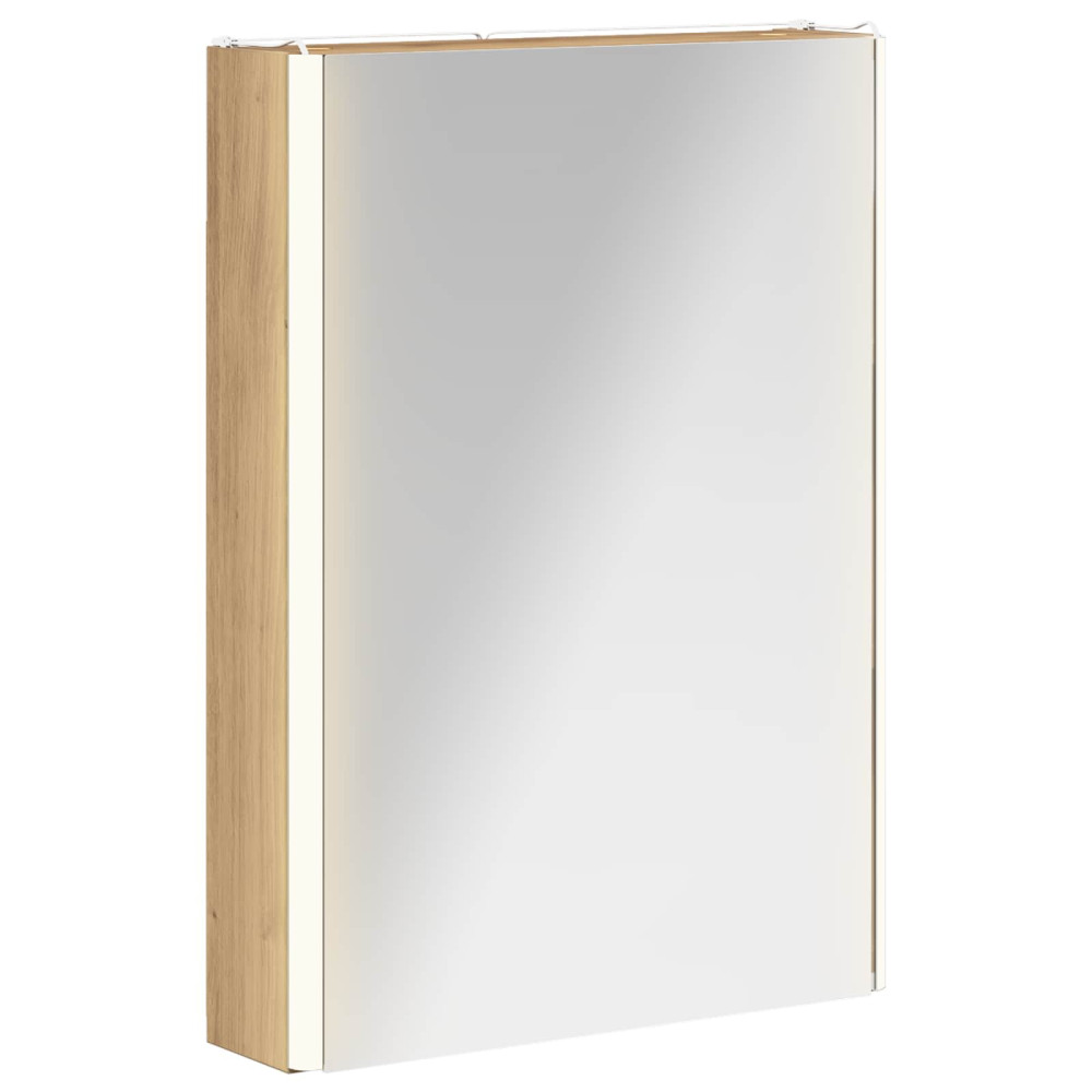 Produktbild för Badrumsspegelskåp Artisan Ek 43 x 11,5 x 60,5 cm