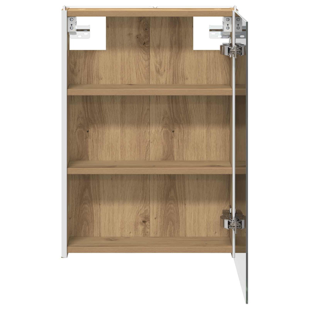 Produktbild för Badrumsspegelskåp Artisan Ek 43 x 11,5 x 60,5 cm