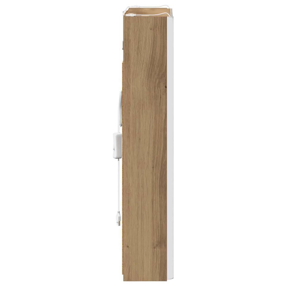 Produktbild för Badrumsspegelskåp Artisan Ek 43 x 11,5 x 60,5 cm