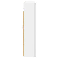 Produktbild för Badrumsspegelskåp för Vit 53,5 x 15,5 x 70 cm Konstruerat trä