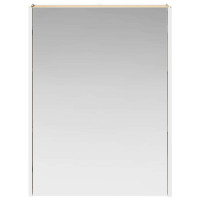 Produktbild för Badrumsspegelskåp Sonoma-ek 53,5 x 15,5 x 70 cm Konstruerat trä