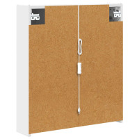 Produktbild för Badrumsspegelskåp för Vit 63,5 x 15,5 x 70 cm Konstruerat trä