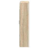 Produktbild för Badrumsspegelskåp Sonoma-ek 63,5 x 15,5 x 70 cm Konstruerat trä