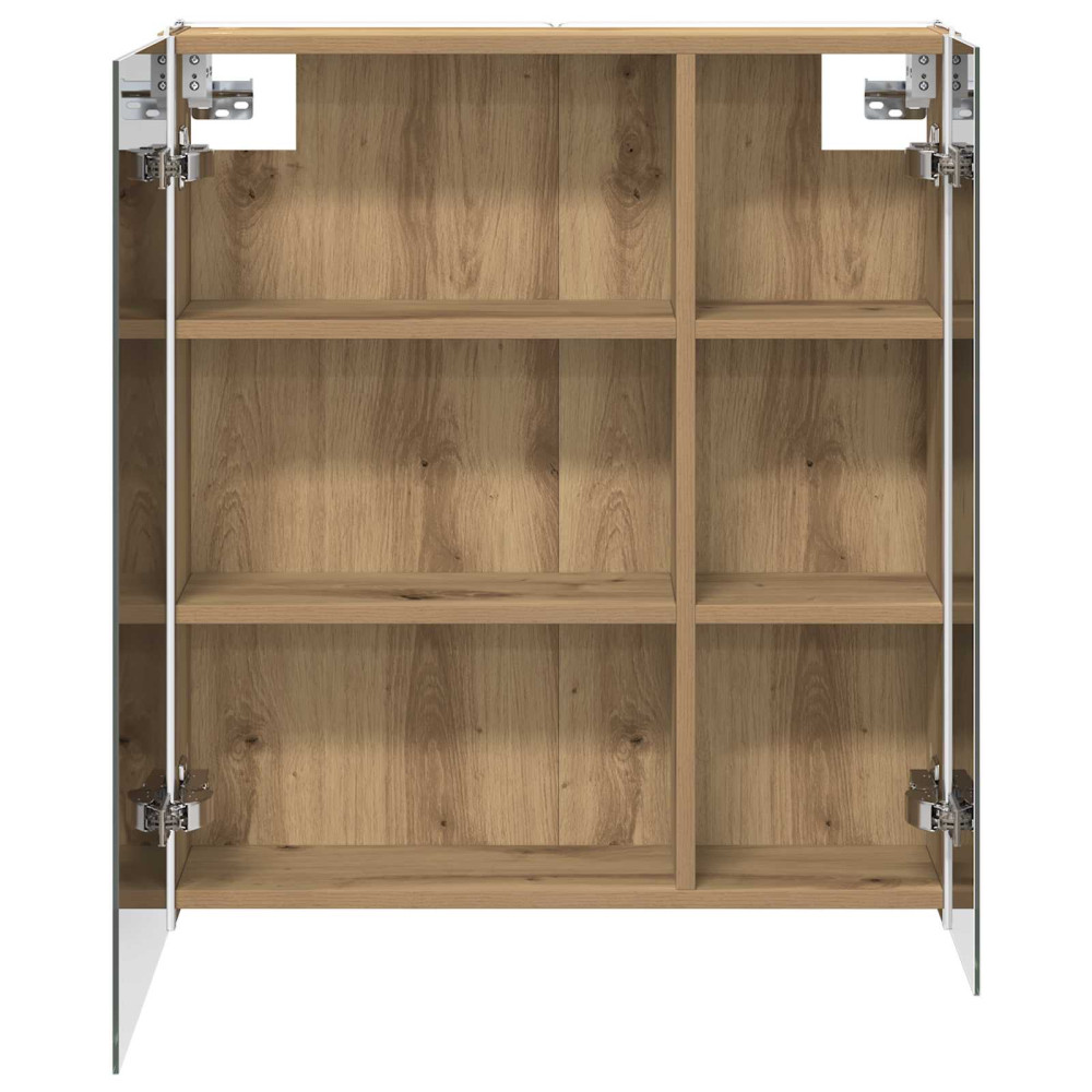 Produktbild för Badrumsspegelskåp Artisan Ek 63,5 x 15,5 x 70 cm
