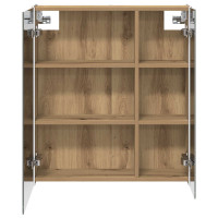 Produktbild för Badrumsspegelskåp Artisan Ek 63,5 x 15,5 x 70 cm