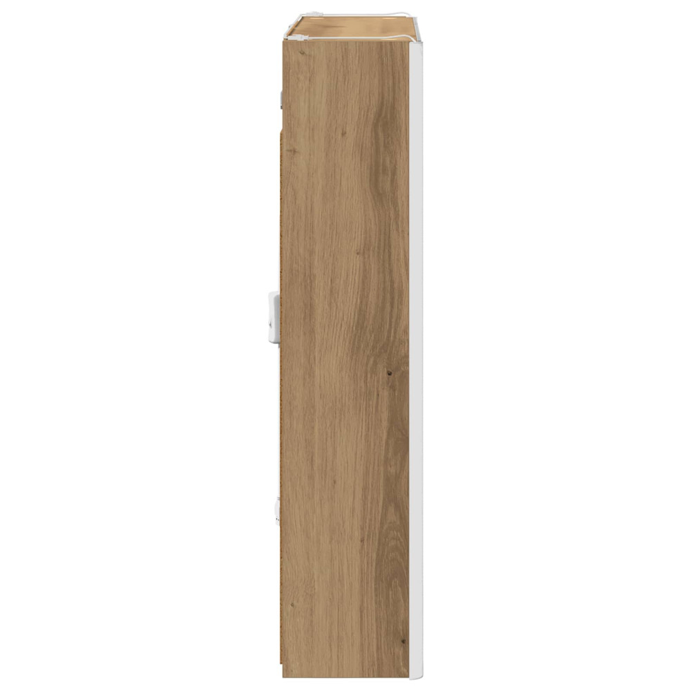 Produktbild för Badrumsspegelskåp Artisan Ek 63,5 x 15,5 x 70 cm