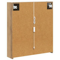 Produktbild för Badrumsspegelskåp Artisan Ek 63,5 x 15,5 x 70 cm