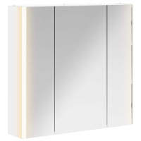 Produktbild för Badrumsspegelskåp för Vit 63,5 x 15,5 x 60,5 cm