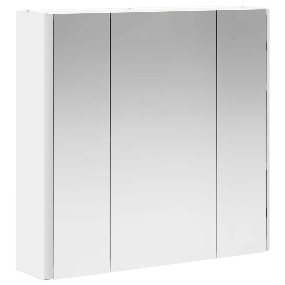 Produktbild för Badrumsspegelskåp för Vit 63,5 x 15,5 x 60,5 cm