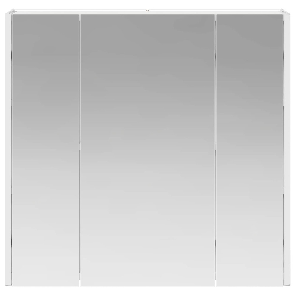 Produktbild för Badrumsspegelskåp för Vit 63,5 x 15,5 x 60,5 cm