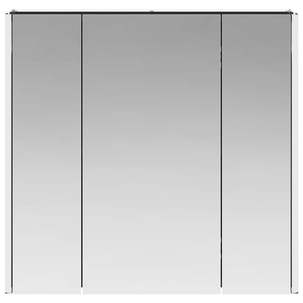 Produktbild för Badrumsspegelskåp Svart Ek 63,5 x 15,5 x 60,5 cm