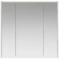 Produktbild för Badrumsspegelskåp Sonoma-ek 63,5 x 15,5 x 60,5 cm
