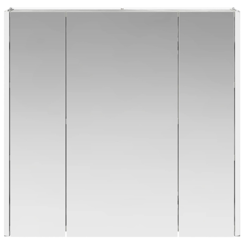 Produktbild för Badrumsspegelskåp Betonggrå 63,5 x 15,5 x 60,5 cm