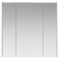 Produktbild för Badrumsspegelskåp Betonggrå 63,5 x 15,5 x 60,5 cm