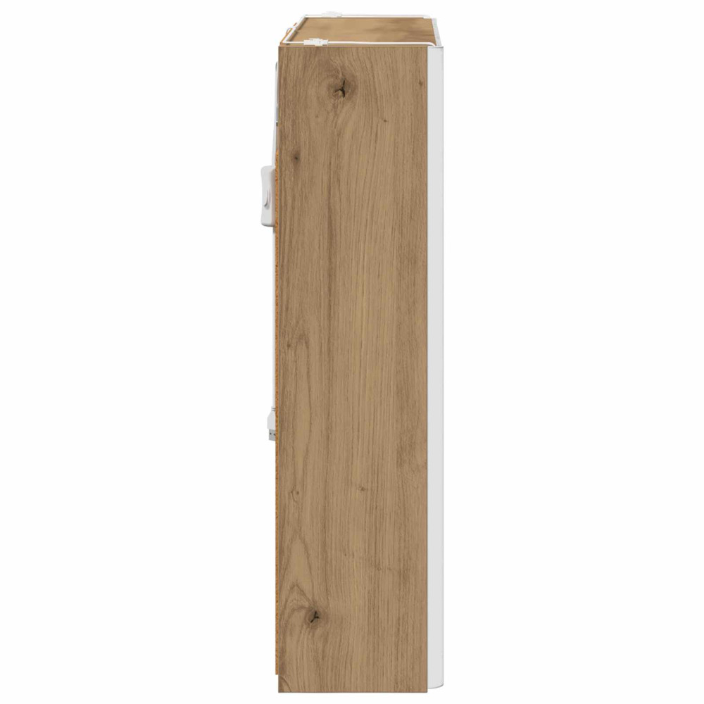 Produktbild för Badrumsspegelskåp Artisan Ek 63,5 x 15,5 x 60,5 cm