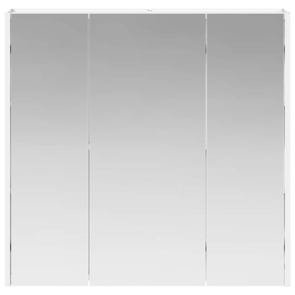 Produktbild för Badrumsspegelskåp Vit 73.5 x 15.5 x 70 cm Konstruerat trä