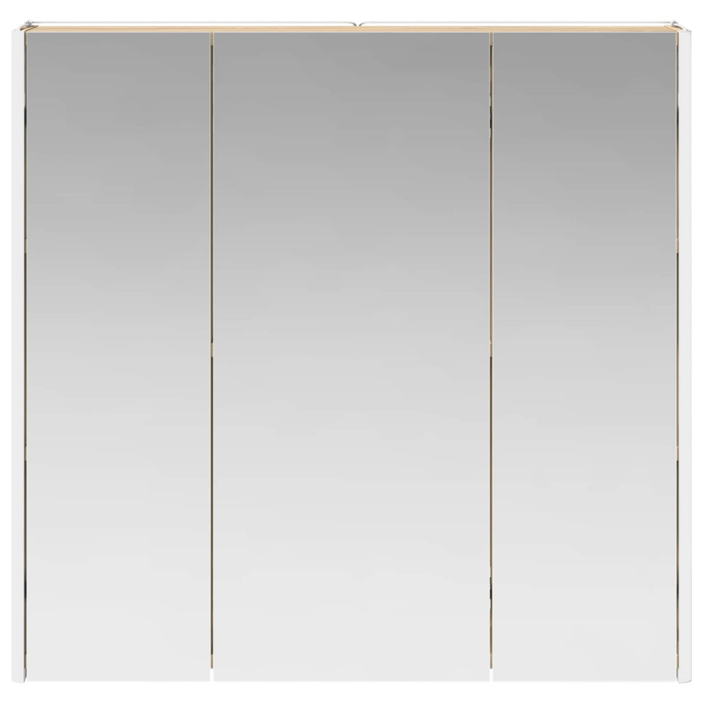 Produktbild för Badrumsspegelskåp Sonoma-ek 73.5 x 15.5 x 70 cm Konstruerat trä
