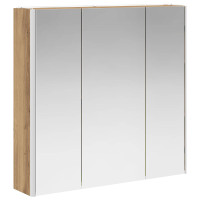 Produktbild för Badrumsspegelskåp med hylla Artisan Ek 73.5 x 15.5 x 70 cm