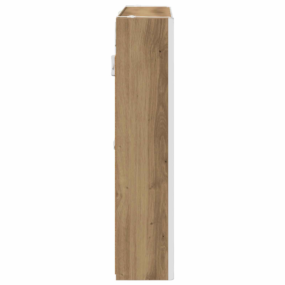 Produktbild för Badrumsspegelskåp med hylla Artisan Ek 73.5 x 15.5 x 70 cm