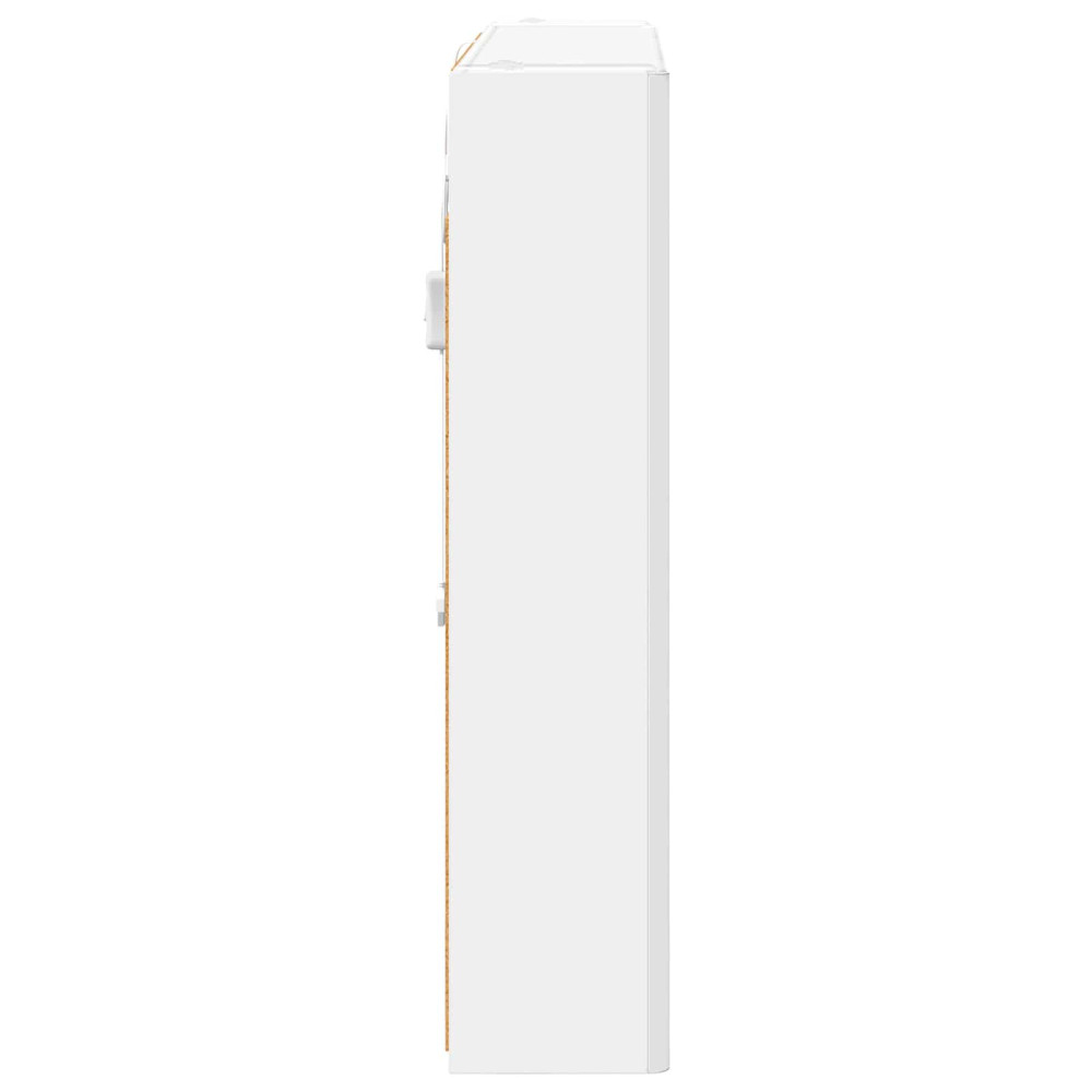 Produktbild för Badrumsspegelskåp för Vit 83,5 x 15,5 x 70 cm Konstruerat trä