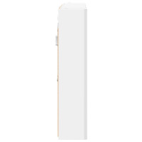 Produktbild för Badrumsspegelskåp för Vit 83,5 x 15,5 x 70 cm Konstruerat trä