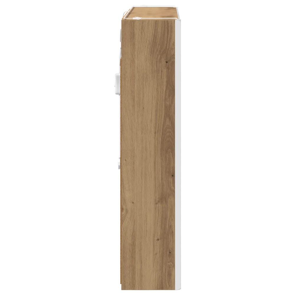 Produktbild för Badrumsspegelskåp Artisan Ek 83,5 x 15,5 x 70 cm