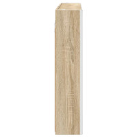 Produktbild för Badrumsspegelskåp Sonoma-ek 103,5 x 15,5 x 70 cm