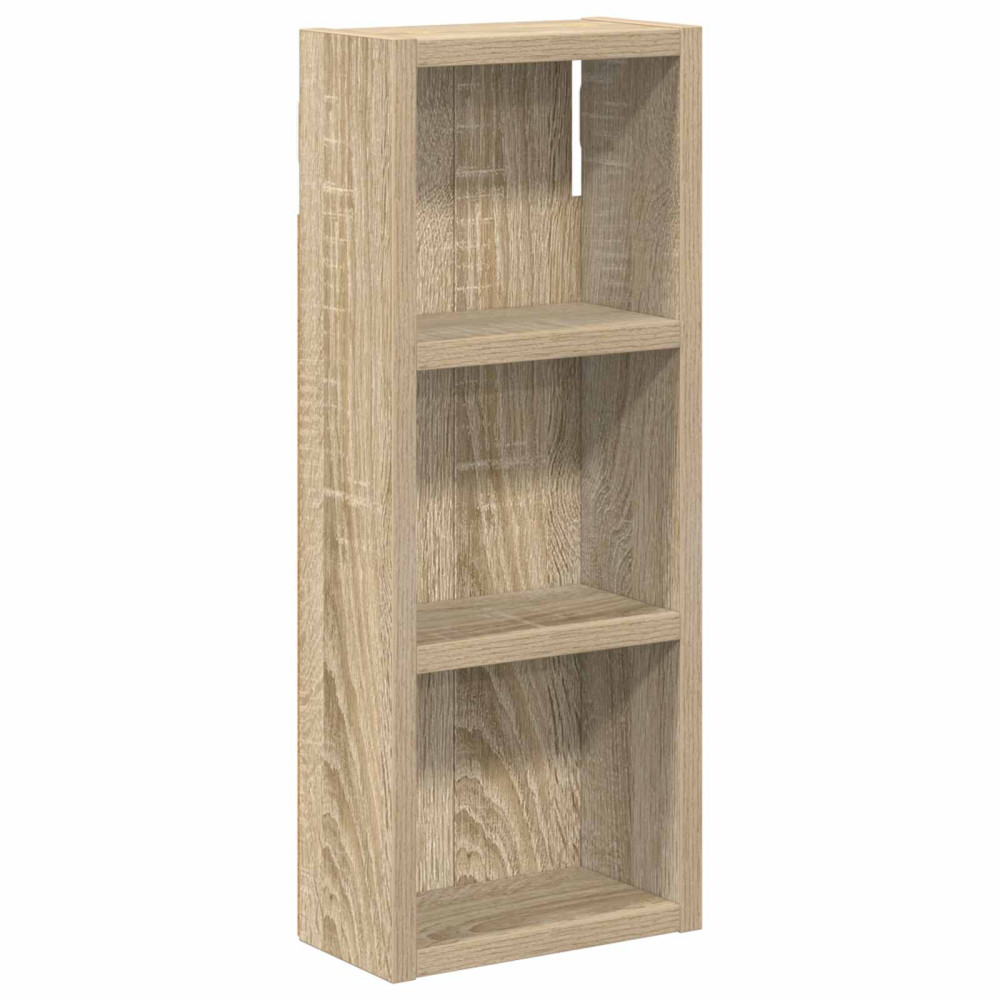 Produktbild för Badrumsväggskåp Sonoma-ek 20 x 10 x 50 cm Konstruerat trä