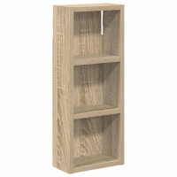 Produktbild för Badrumsväggskåp Sonoma-ek 20 x 10 x 50 cm Konstruerat trä