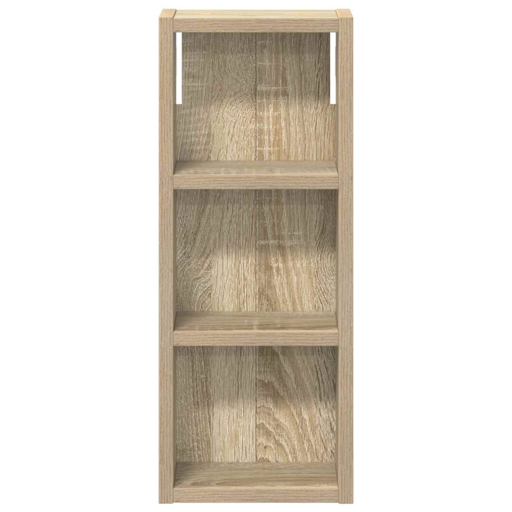 Produktbild för Badrumsväggskåp Sonoma-ek 20 x 10 x 50 cm Konstruerat trä