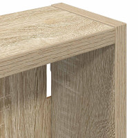 Produktbild för Badrumsväggskåp Sonoma-ek 20 x 10 x 50 cm Konstruerat trä