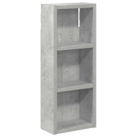 Produktbild för Badrumsväggskåp BetongGrå 20 x 10 x 50 cm Konstruerat trä