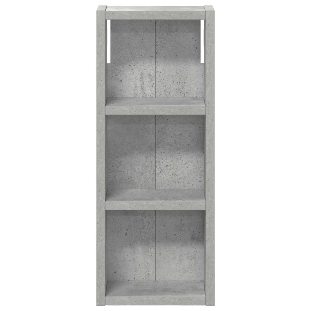 Produktbild för Badrumsväggskåp BetongGrå 20 x 10 x 50 cm Konstruerat trä