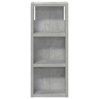 Produktbild för Badrumsväggskåp BetongGrå 20 x 10 x 50 cm Konstruerat trä